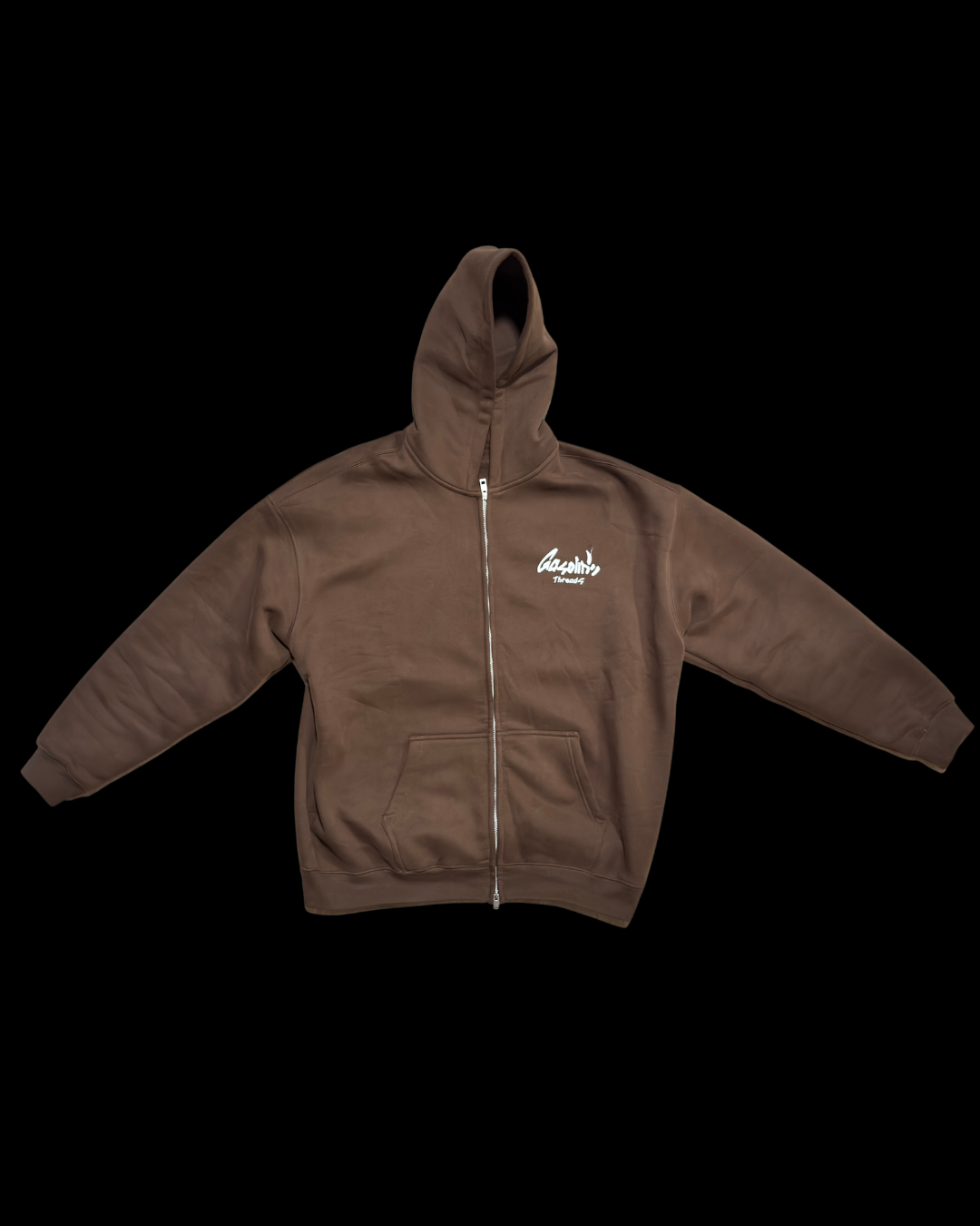 Gasoline Threads Zip-Hoodie
