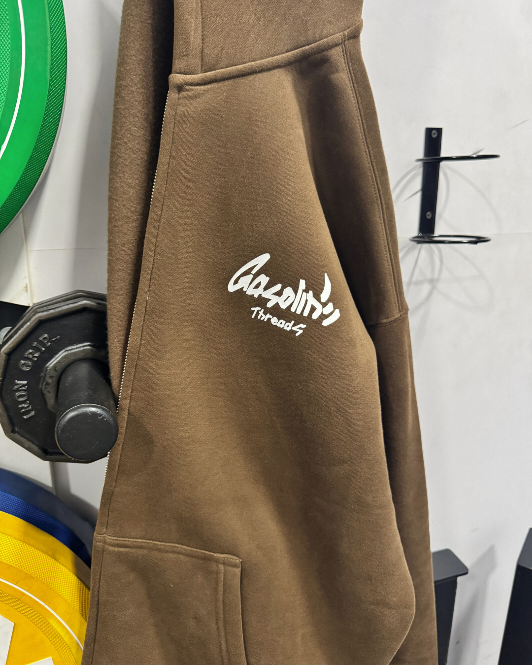 Gasoline Threads Zip-Hoodie